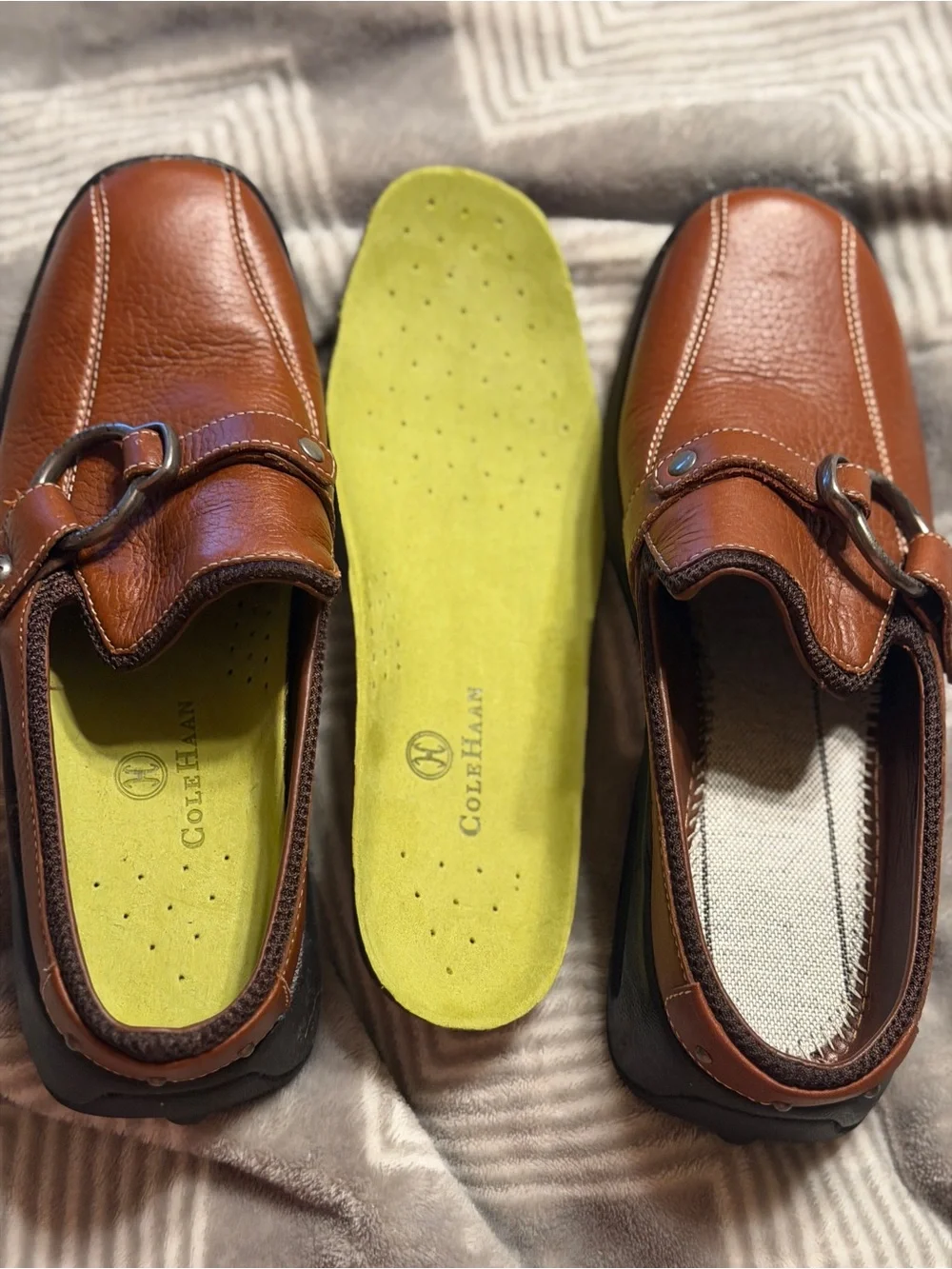 Cole Haan Nike Air mule leather loafers Size 7B
